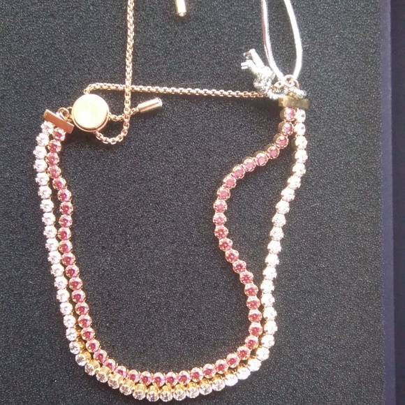 Swarovski New Red and Silver Crystal Bracelet